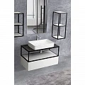 Вставка для металлической полки Cezares Cadro 60x30 CADRO-60/30-MENS-BIANCO белый