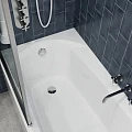 Акриловая ванна Vagnerplast Ebony 170x75 VPBA170EBO2X-04 белая глянцевая