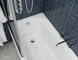 Акриловая ванна Vagnerplast Ebony 170x75 VPBA170EBO2X-04 белая глянцевая