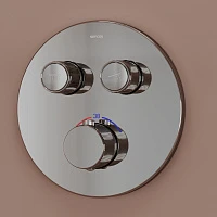 Душевой комплект Sancos Link SC3005CH с внутренней частью, хром