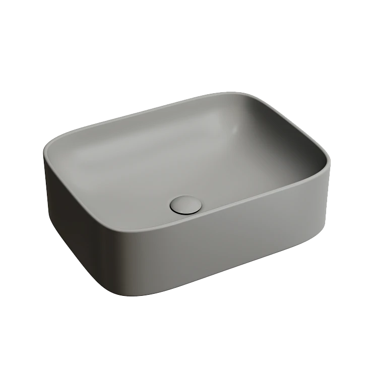 Раковина накладная Ceramica nova Element 505*380*150мм CN6052MH антрацит матовая