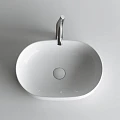 Раковина накладная Ceramica Nova Element CN6047 белая глянцевая