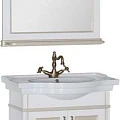 Мебель для ванной Aquanet Валенса 80 белый краколет/золото