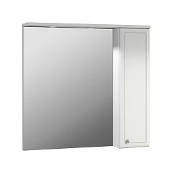 Зеркало-шкаф Comforty Сочи 85 00003132119CF белый глянец