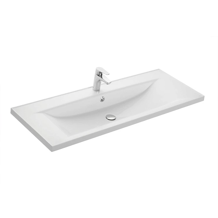 Раковина встраиваемая Aquaton Айрис 120см 1A729631AG010 белая