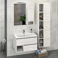 Тумба с раковиной Comforty Турин 75 00004147332CF дуб белый