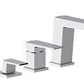 Смеситель на борт ванны BelBagno Arlie ARL-VIM4-CRM хром