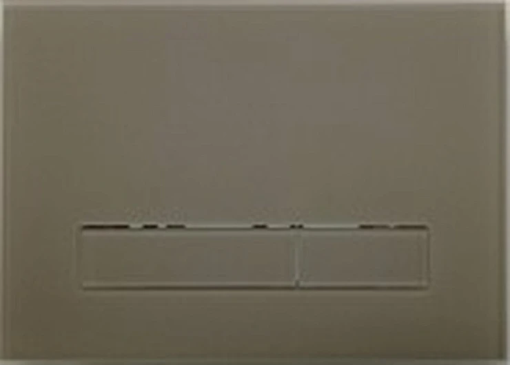 Кнопка смыва KKPol M16 Omnes Vitrum Grande Mat 350/PPX/004-00-00 кофе матовый