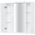 Зеркальный шкаф подвесной SanStar Sharmel 80 для ванной комнаты белый