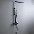 Душевая стойка Allen Brau Infinity 5.21029-31 черная матовая