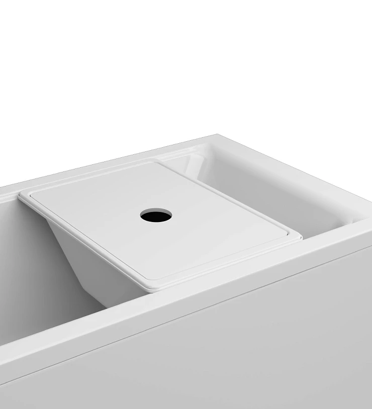 Акриловая ванна AM.PM Gem 150x70 W90A-150-070W-A белая глянцевая