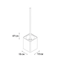 Ершик Fixsen Dony FX-232-5 белый / хром