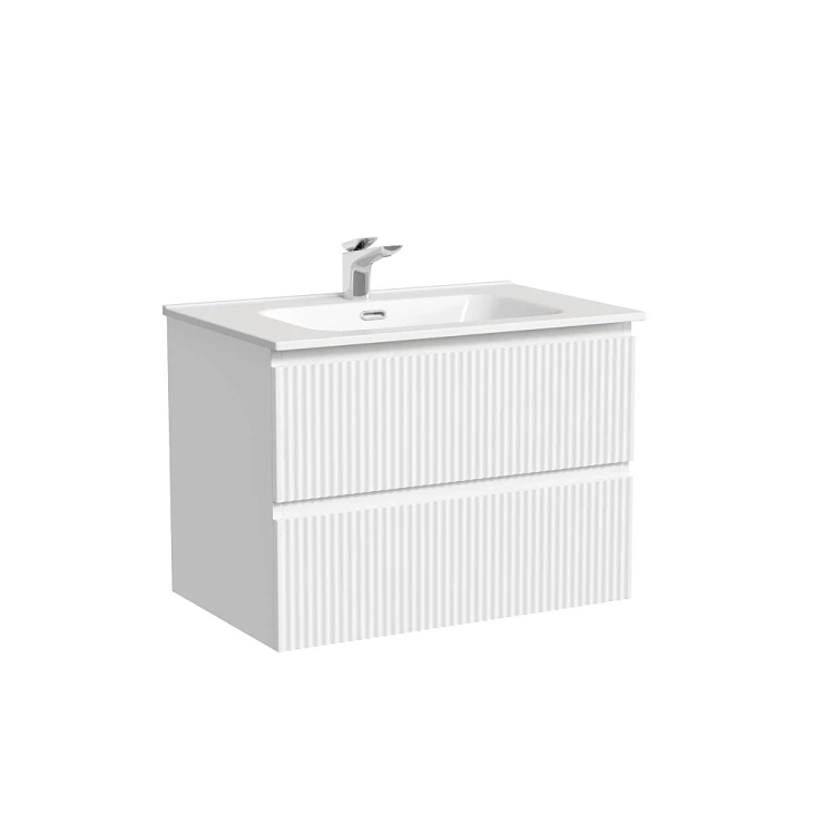 Тумба под раковину Sancos Snob R 70 SNR70W белая матовая