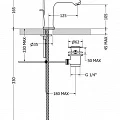 Смеситель для раковины Cezares Romana ROMANA-LSM1-01-W0 хром