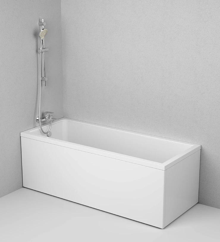 Акриловая ванна AM.PM Gem 170x70 W90A-170-070W-A белая глянцевая