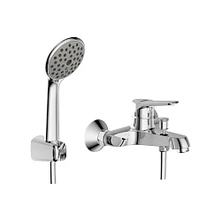 Смеситель для ванны с душем Bravat Eco F6111147C-B хром