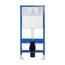 Комплект инсталляции ZILI DO K009D 52,5см с унитазом ZS-067E-UQ3 и кнопкой 097J черной