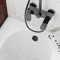 Акриловая ванна Vagnerplast Nymfa 150x70 VPBA157NYM2E-04 белая глянцевая