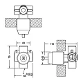 Скрытая часть Bravat Built-in D999CP-ENG