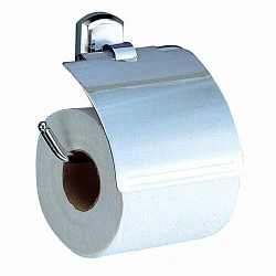 Держатель туалетной бумаги Wasserkraft Oder K-3025 с крышкой, хром