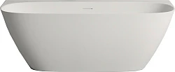 Ванна из искусственного камня Salini Sofia Wall 160*80 102517G белая глянец