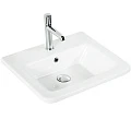Раковина встраиваемая BelBagno Urban 50см 12050-KL белая