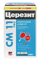 Клей для плитки и керамогранита Ceresit СМ 11 PRO 25 кг 1/48