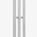 Полотенцесушитель электрический Маргроид Inaro 3 150*6*12 2 секции, 2 ряда крючков, белый
