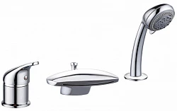 Смеситель на борт ванны Aquanet Practic 2 AF111-63B хром