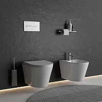 Биде подвесное Ceramica Nova Forma CN3012 белый глянец