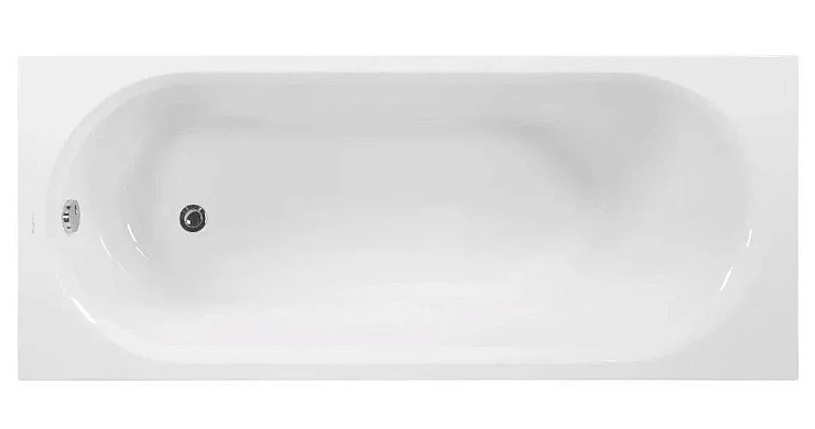 Акриловая ванна Vagnerplast Kasandra 175x70 VPBA175KAS2X-04 белая глянцевая