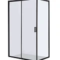 Душевой уголок Golden Frog 120x80см GF-045B профиль черный, стекло прозрачное