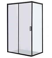 Душевой уголок Golden Frog 120x80см GF-045B профиль черный, стекло прозрачное