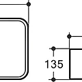 Раковина накладная Comforty T-Y9378 белая глянцевая