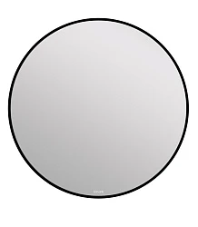 Зеркало Cersanit Eclipse 80 64147 с подсветкой и датчиком движения, черный профиль