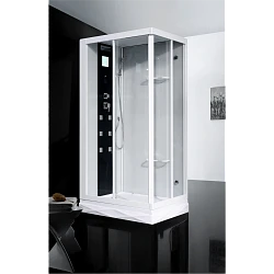 Душевая кабина Orans 110х80см SR-86152 AL/AR профиль белый