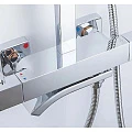 Душевая стойка Gappo с термостатом G2407-40 хром