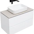 Тумба под раковину Allen Brau Infinity 85 1.21001.WM белый матовый