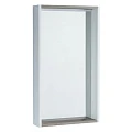 Зеркало Aquaton Бэлла 46 1A221702BBAZ0 белый / светлое дерево