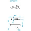 Душевой лоток RGW SDR-22 60 47212260-01 хром