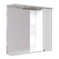 Зеркальный шкаф подвесной SanStar Lira 70 для ванной комнаты белый