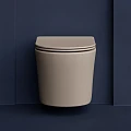 Унитаз подвесной Ceramica Nova Balearica CN6000MC бежевый матовый