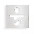 Табличка Bemeta Hotel 111022062 табличка помещение для переодевания детей, хро