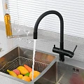 Смеситель для кухни Gappo G4398-36 черный