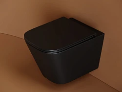 Унитаз-компакт Ceramica Nova Union CN4009TMB черный матовый