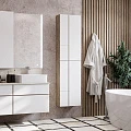 Шкаф Aquaton Мишель 43см 1A244203MIX40 дуб эндгрейн / белый