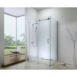 Душевой уголок Berges Gelios 120x90см 061019 профиль хром, стекло прозрачное