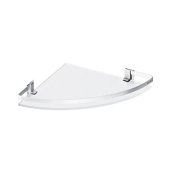 Полка AM.PM Sense L A7456100 угловая, серебристая
