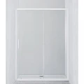 Душевая дверь в нишу Cezares 140см RELAX-BF-1-140-P-Bi профиль серый, стекло рифленое