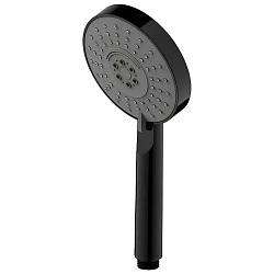 Душевая лейка Bravat P70124BW пластик, черная